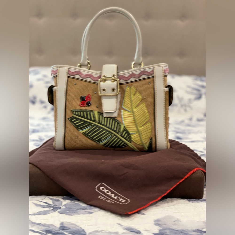 Vintage Coach Ladybug Satchel